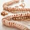 Rose Gold Large Hole Metal Spacer Disc Beads by Bead Landing&#x2122;